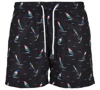 UrbanClassics Bañador Swimshorts Patrón AOP Playa Surf Tablero Ropa Todo Sobre