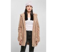 Urbanclassics Chaqueta de Invierno Mujeres Sherpa Mujer Two-Way-Zipper Tallado
