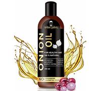 urbangabru Aceite de cebolla 100% natural para el crecimiento del cabello y el cuidado de la piel 250 ml con 15 aceites esenciales y otros ingredientes poderosos como amla, bhringraj, bhrami, sándalo