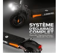 Patinete eléctrico UrbanGlide eCross Pro 2 800W 48V Autonomía 50km Suspensión Cuádruple