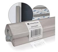 urbanhouse Paquete de 2 Protectores de Esquina de Alta Densidad y Parachoques para estacionamiento, garajes, talleres, Paredes y Muebles a Prueba de bebés, Gris Neutro, 24 Pulgadas.