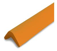 urbanhouse Ultra High-Density Heavy Duty Corner Guard Edge Protector & Bumper for Parking Garages Workshops and Warehouses - Orange 24 Inches - 1 Ea