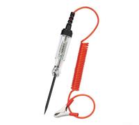 UrbanHui 12V Digital Display Automotive Circuit Tester 6V-24V Luz de prueba eléctrica con iluminación LED y sonda de metal ABS para inspección de cableado de vehículos