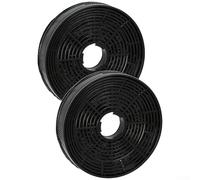 UrbanHui 2 filtros de carbón activado para campana extractora, filtro de grasa de carbón de repuesto de 139 x 26 cm para extractor, ventilador de cocina, campana extractora, trampa de humo