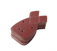 UrbanHui 50 almohadillas de lijado, hojas de lija de grano 40-240, para almohadillas de lijadora de ratón grandes Black-Decker