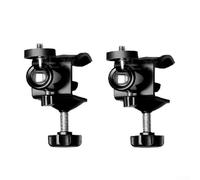 UrbanHui Abrazaderas del soporte del metal para el uso de la luz del estudio con los trípodes de los soportes de la luz y los sistemas fotográficos estándar