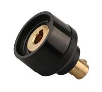 UrbanHui Adaptador de conector TIG Torch WP-17V 10-25 (9 mm) a WP-26V 35-50 (13 mm) accesorio de equipo de soldadura con conexión de bloqueo mecánico