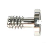 UrbanHui Adaptador de tornillo de cámara 1/4-20 con cabeza hexagonal para uso con placas base de trípode y dispositivos de fotografía compatibles