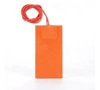 UrbanHui Almohadilla de calefacción de silicona de 12 V, calentador de tanque de combustible impermeable de 15 W, 50 x 100 mm, diseño compacto, fácil de instalar con cinta para coche