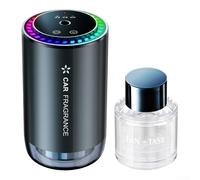 UrbanHui, Ambientador recargable e inalámbrico para coche, fragancia ajustable de 3 niveles, proyección estrellada, encendido/apagado automático inteligente, diseño compacto y elegante (B)