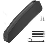 UrbanHui Bolsa de tubo superior para bicicletas AERO con resistente al agua para construcción de TPU 1.9L Capacidad baja resistencia al viento Diseño Logos reflectantes Soporte dual