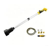 UrbanHui Bomba de transferencia de agua inalámbrica compatible con batería de 20 V 3600 L/H 950 GPH para piscina, jardín, drenaje, barco, sentina, sótano, inundación, amarillo (amoladora angular)