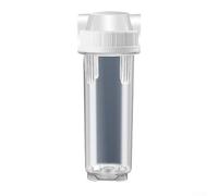 UrbanHui Botella de filtro purificadora de agua PET de 10 pulgadas, carcasa de prefiltro, interfaz de 2 puntos para sistemas de agua de toda la casa y aplicaciones de caravana para agua limpia fiable