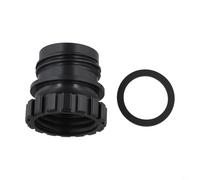 UrbanHui Botella para adaptador de soda Sistema de conexión rápida para botellas de jarra de cristal 0.7L Conector de plástico negro