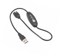 UrbanHui Cable divisor de ventilador para placas base de escritorio con cabezales de ventilador de 4 pines que permite un uso eficiente de recursos limitados de cabecera (50 cm grande de 4 pines)