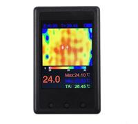UrbanHui Cámara térmica infrarroja con LCD de 2.4 pulgadas, dispositivo de detección de temperatura de mano (-40 ° C a +300 ° C), transferencia USB para componentes de PCB