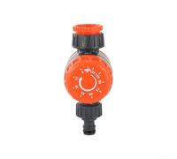 UrbanHui Controlador mecánico automático de riego para manguera de jardín con ajuste manual y conector giratorio para una trayectoria de flujo óptima