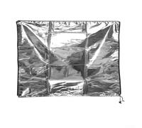 UrbanHui Cubierta antipolvo telescópica para tela Oxford 420D duradera, impermeable y resistente al sol, a prueba de polvo, resistente al viento con cierre de cordón para estabilidad al aire libre