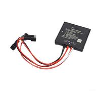 UrbanHui DC 5-12V Interruptor táctil de espejo LED Dimmer Sensor para baño Hotel Vanity Luces de canal único o doble 50x50mm ABS (A)