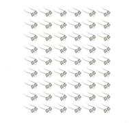 UrbanHui Dientes de repuesto Dethatcher Tines 29272 de acero con resorte para escarificador de césped Greenworks 27022 2500600G, 18 piezas (54 piezas)