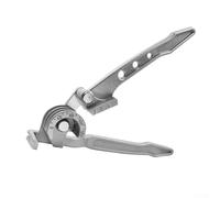 UrbanHui Dobladora de tubos de metal para 1/4 en 5/16 pulgadas 3/8 pulgadas y 6 mm 8 mm 10 mm tubería de apoyo cobre latón aluminio y instalación de tubería de acero fino (métrico)