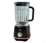 UrbanHui Exprimidor con tecnología de prensa en frío, portátil y ligero, con potente motor de 180 W y fácil montaje para una limpieza rápida (es negro)