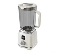 UrbanHui Exprimidor con tecnología de prensa en frío, portátil y ligero, con potente motor de 180 W y fácil montaje para una limpieza rápida (blanco)