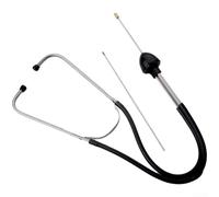 UrbanHui Herramienta de diagnóstico de motor, estetoscopio de acero inoxidable, herramienta de reparación automotriz para detección de fallos, detección de ruido del motor, agarre ergonómico