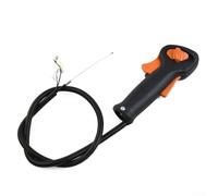 UrbanHui Interruptor de mango de recortadora de cuerdas, cable de disparo del acelerador para modelos FS75, FS85, compatible con OEM 4137-180-1109