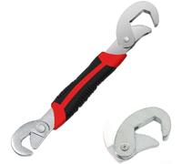 UrbanHui Juego de llaves ajustables multifunción con amplia gama de mandíbula y composición de material fuerte para resultados efectivos en ajustes mecánicos y domésticos (E)