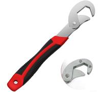 UrbanHui Juego de llaves ajustables multifunción con amplia gama de mandíbula y composición de material fuerte para resultados efectivos en ajustes mecánicos y domésticos (B)