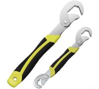 UrbanHui Juego de llaves ajustables multifunción con amplio rango de mandíbula y composición de material fuerte para resultados efectivos en ajustes mecánicos y domésticos (K)