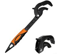 UrbanHui Juego de llaves ajustables multifunción con amplio rango de mandíbula y composición de material fuerte para resultados efectivos en ajustes mecánicos y domésticos (M)