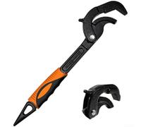 UrbanHui Juego de llaves ajustables multifunción con amplio rango de mandíbula y composición de material fuerte para resultados efectivos en ajustes mecánicos y domésticos (N)