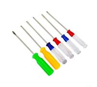 UrbanHui Kit de destornilladores compatible con tipos de sujetadores comunes en el consumidor para electrónica, incluyendo para variantes Phillips y cabeza plana (B)