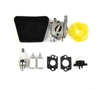 UrbanHui Kit de filtro de aire de carburador para motosierra Partner 351 352 370 371 390 391 401 420 422 apto para POULAN 2050 2150 para MCCULLOCH 333 440, incluye juntas de tuberías de combustible