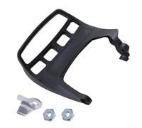 UrbanHui Kit de mango de freno de cadena con receptor y tuercas de barra para motosierras MS271 MS291, juego de piezas de repuesto que incluye protector de mano y componentes de seguridad, negro y