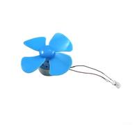 UrbanHui Kit educativo del generador de la turbina de viento DIY con el motor y la paleta de cuatro hojas para que los estudiantes monten y aprendan los principios de la generación de energía