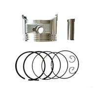 UrbanHui Kit para PISTON para motor 192, piezas de repuesto de metal, juego de reparación para revisión de motosierra, plata, 1 paquete