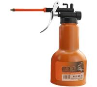 UrbanHui Lata de aceite de alta presión, aceite manual con boquilla extendida, pulverizador de aceite, herramienta de lubricación, mantenimiento y reparación (ROC-2500)