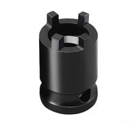 UrbanHui Llave adaptadora de liberación de rosca de amoladora angular para extracción de placa de presión, 38,5 x 24 mm, acero al cromo vanadio resistente (B)