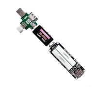 UrbanHui M001 Kelvin - Medidor de corriente y voltaje de resistencia de alambre con puertos tipo C y USB-A, para una rápida detección de energía y transferencia de datos en uso profesional y doméstico