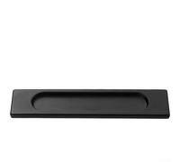 UrbanHui Manija moderna de aleación de aluminio con cinta de masilla fuerte para gabinete de cocina para puertas correderas No requiere montaje de taladro (C)