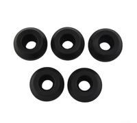 UrbanHui Paquete de 5 pistones de parachoques de acero unidad de conductor para CN55 CN70 CN80 Clavadora de bobina piezas de repuesto negro (CN55)