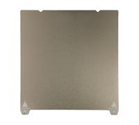 UrbanHui Placa de construcción flexible de acero con resorte recubierto de PEI de 315 x 310 mm para impresora 3D K1 Max, hoja de doble cara para una fácil extracción del modelo sin base magnética (PEO