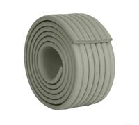 UrbanHui Protectores de espuma suave con respaldo antideslizante y recortadora integrada para aplicaciones de escalera de litera y cama de dormitorio (gris)