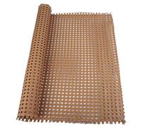 UrbanHui Rollo de material de ratán para sillas, restauración de muebles, malla tejida a mano, textura natural transpirable para puertas de gabinetes, pantallas, proyectos decorativos de bricolaje (50