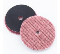 UrbanHui Rueda de pulido de lana natural para uso automotriz, disco de lijado lavable y diseñado para corte, pulido y limpieza pesados, se adapta a la mayoría de máquinas pulidoras (5 pulgadas)