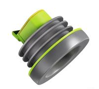 UrbanHui Sello de brida de inodoro Sello de brida de inodoro Junta de inodoro sin cera ABS, goma para instalación de baño