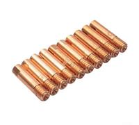 UrbanHui Soporte de punta de boquilla de gas para antorcha MIG 14AK, consumibles de antorcha de soldadura, varios tamaños, juego premium (0.9 mm)